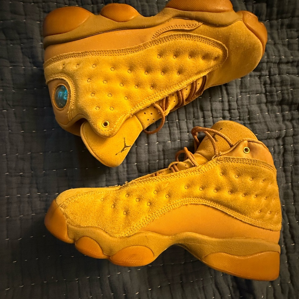 Nike Yellow Sneakers with Premium Quilted Design